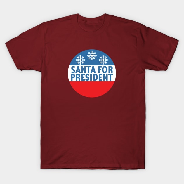 Santa For President T-Shirt by Vault Emporium